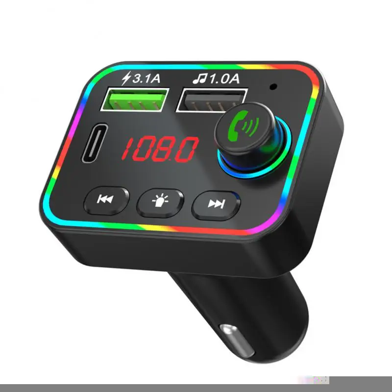 

Автомобильное зарядное устройство 5,0 А, автомобильный FM-передатчик, беспроводной аудио приемник громкой связи, Автомобильный MP3-плеер, быст...