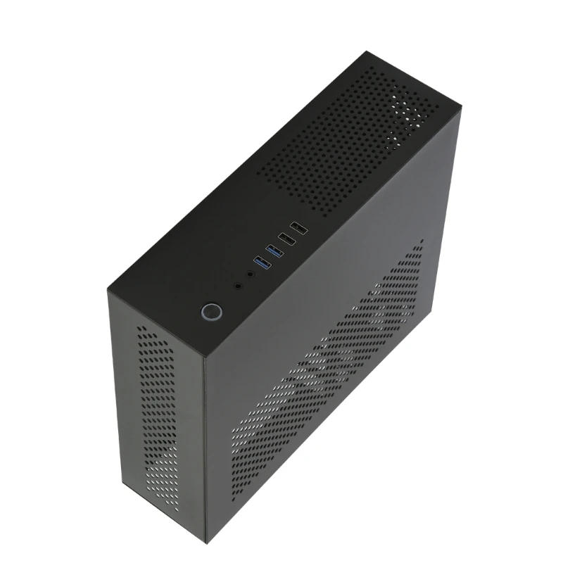 Металлический корпус миниатюрного настольного компьютера A10 со стратегической