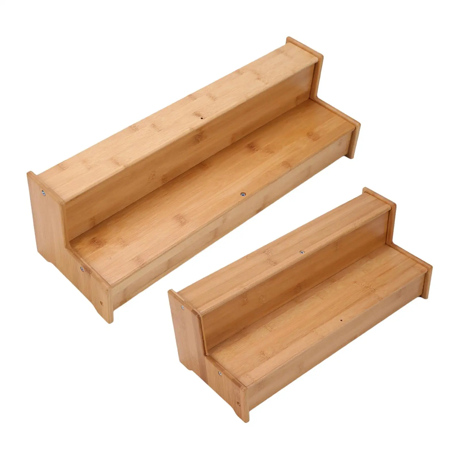 

2 Tier Action Figure Display Stand Teaware Holder Cosmetic s Display Riser Collections Organizer Jewelry Storage Makeup Rack