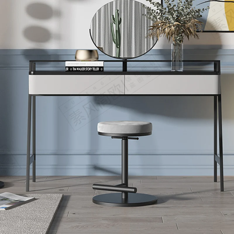 Modern Accent Soft Dresser Long Dining Chairs Lounges Desk Nordic Office Computer Sedie Cucina Home Furniture