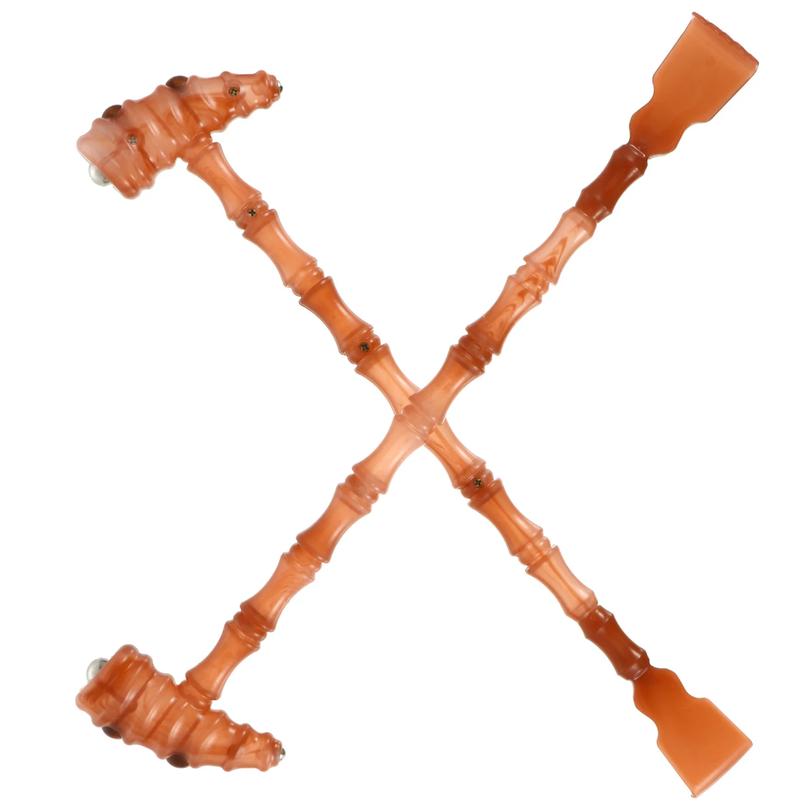 

2Pcs Knocking Hammer Chic Back Scratcher Massager Body Stress Reliever Handheld Body Massager