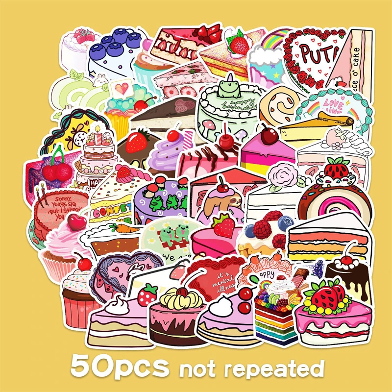 

Ins Kawaii Stickers 10/30/50/100Pcs Mobile Phone Water Cup Refrigerator Luggage Skateboard Motorcycle Guitar Birthday Gift Toys