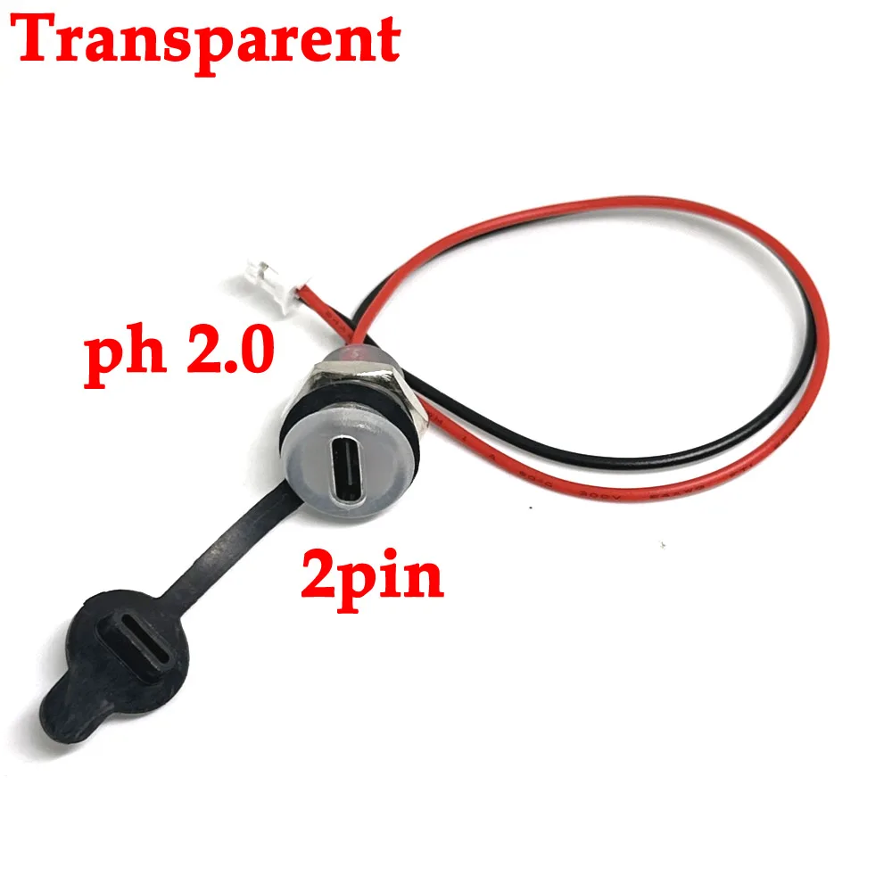 

LAJQTAO Transparent USB-C Розетка