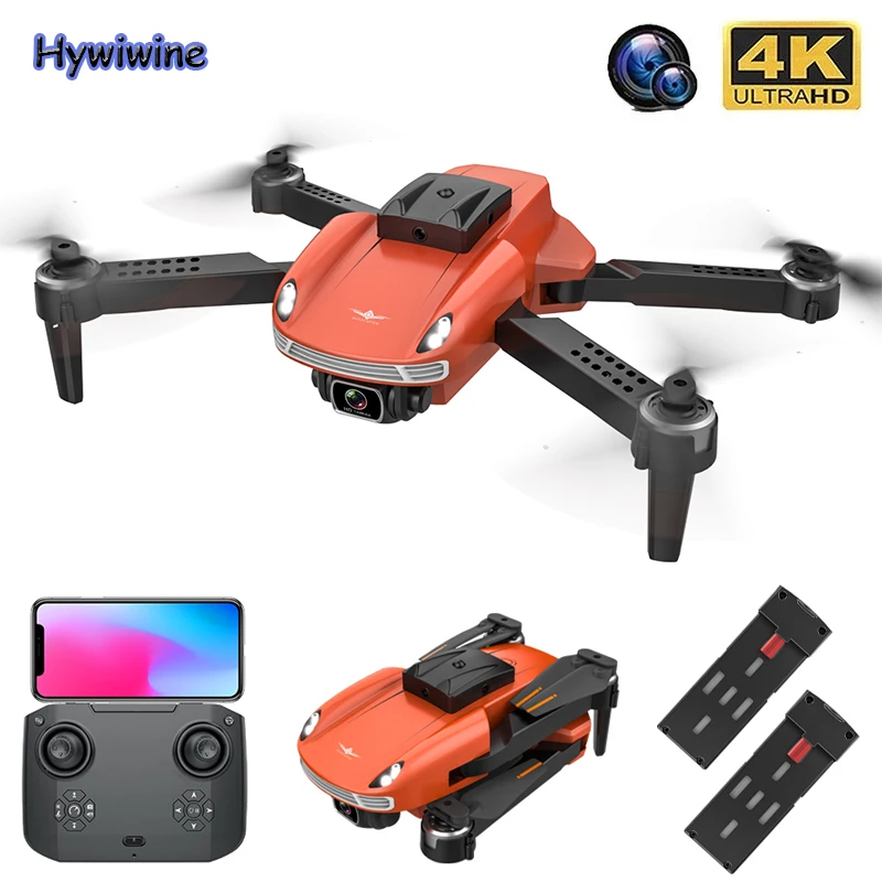 

Quadcopter With Camera Dual 2.4G FPV Foldable Drone HD 4K Profesional Obstacle Avoidance RC Helicoptero Dron Toy For Boy Gift