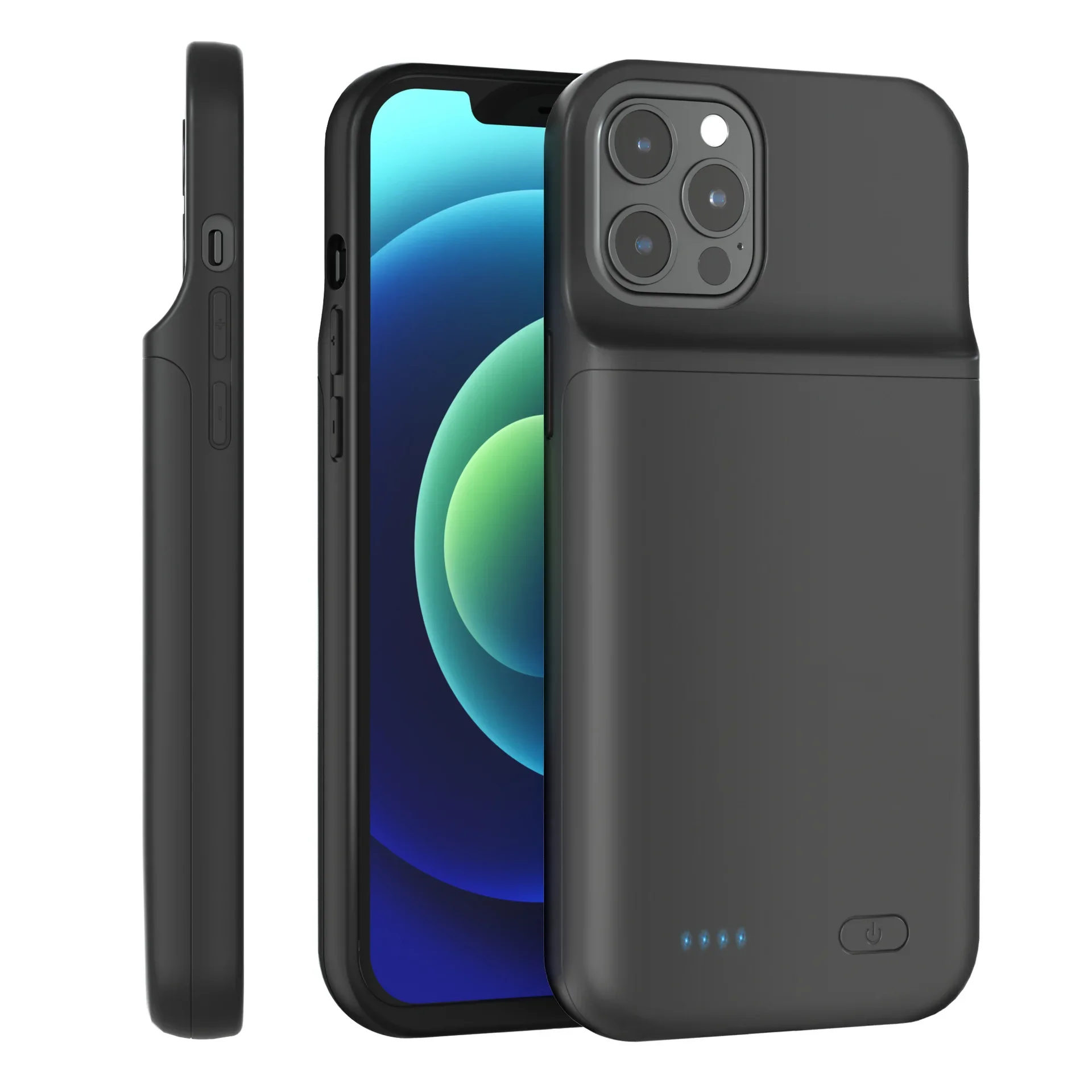 Чехол-зарядное устройство емкостью 6800 мАч Powerbank для IPhone 6 7 8 SE X XS XR 11 12 13 14 15 pro