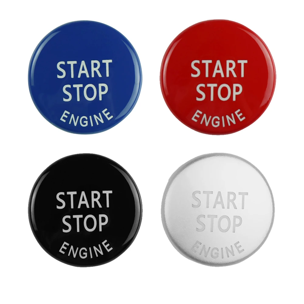 

Engine START STOP Button for BMW X1 X5 E70 X6 E71 Z4 E89 1 3 5 Series E90 E91 E92 E60 Car Replace Cover Accessories Key Decor