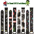 Ремешок сменный для наручных часов Xiaomi Mi Band 3456