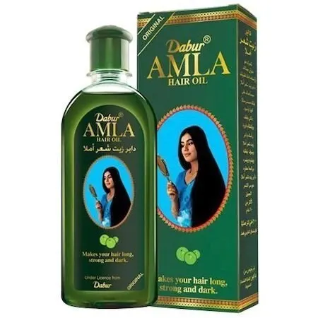 Натуральное масло для ухода за волосами Dabur Amla, без натуральной добавки, 200 мл
