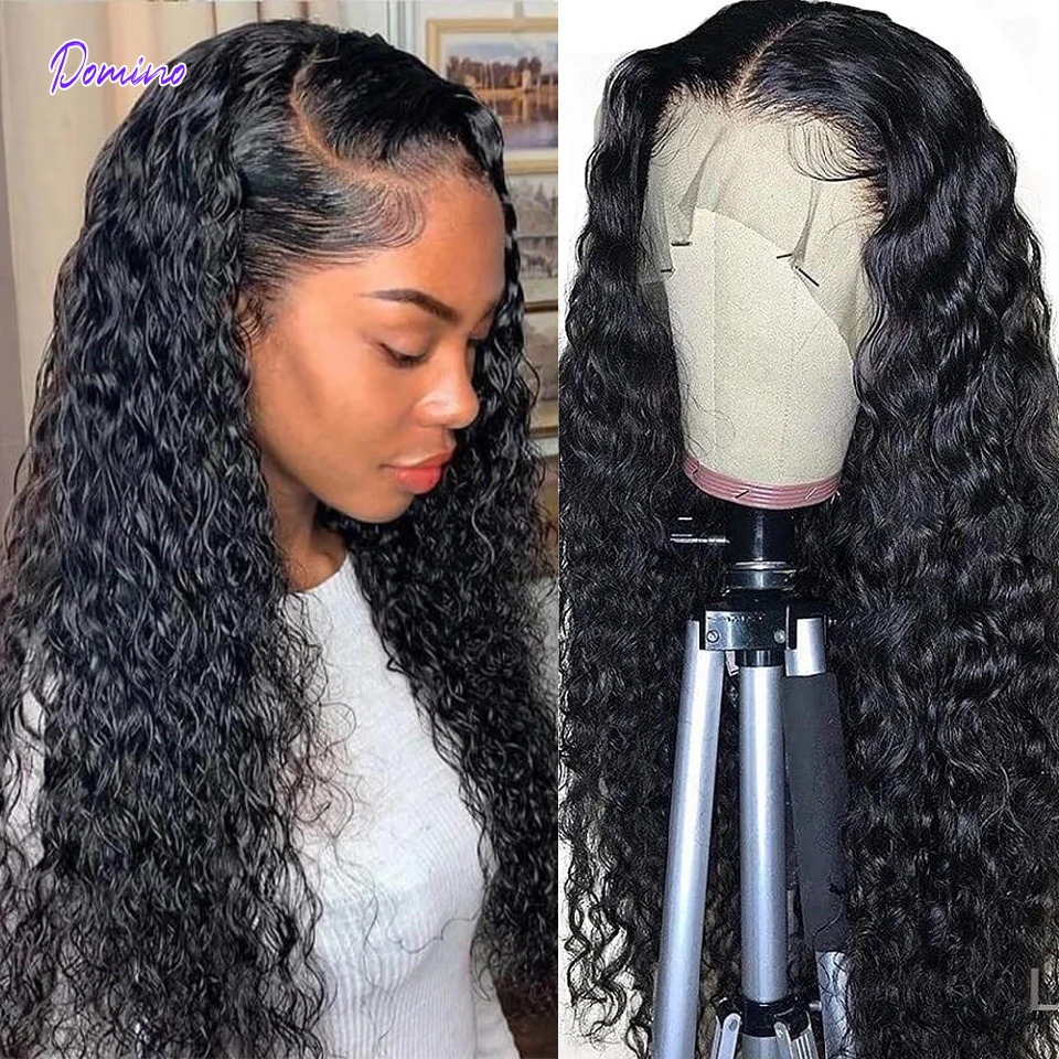 

Special Link for 250 Density Deep Wave 13x4 Lace Frontal Human Hair Wigs Brazilian Closure Loose Water Curly Wig For Black Women