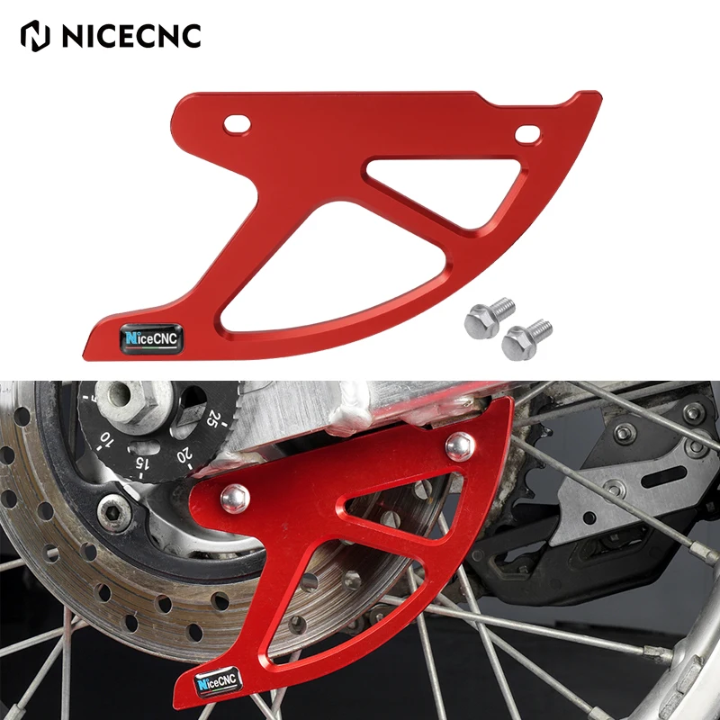 

NICECNC Motorcycle Rear Brake Disc Guard Protector For Honda XR650L 1993-2022 XR600R 1991-2000 XR250R 1990-2004 XR400R 1996-2004