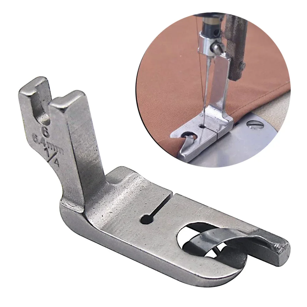 

Scroll Type Hemmer Foot/Rolled Double Fold Hem Presser Feet 6.4mm 120803 1/4" Compatible Industrial Sewing Machines Accessories