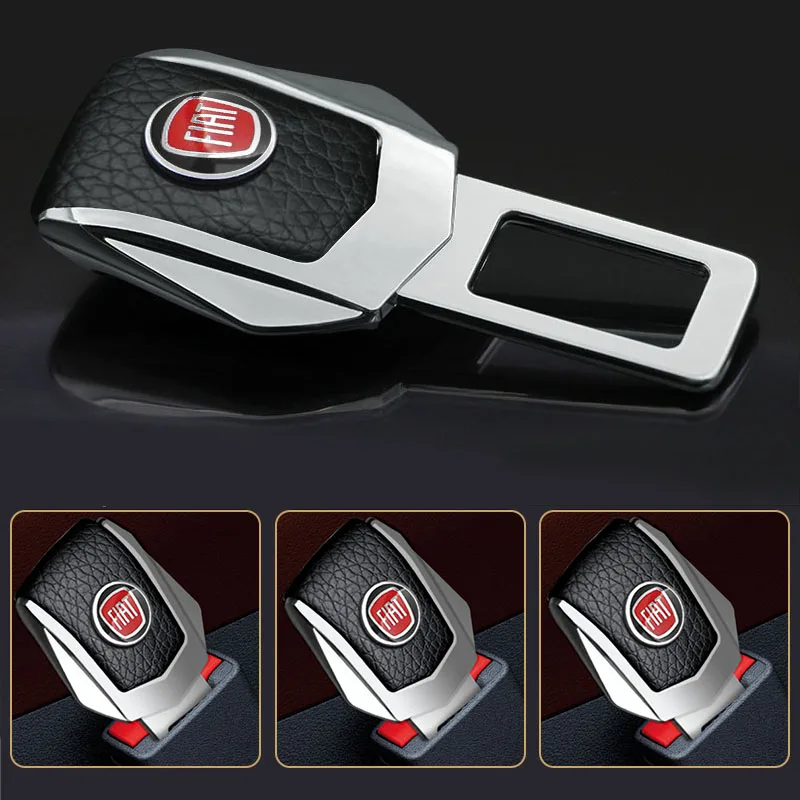 

1pcs Car Seat Belt Silencer Alarm Stopper Buckle For FIAT 500 Punto Uno Scudo Ducato Palio Tora Stilo Tipo Radio Grande Panda