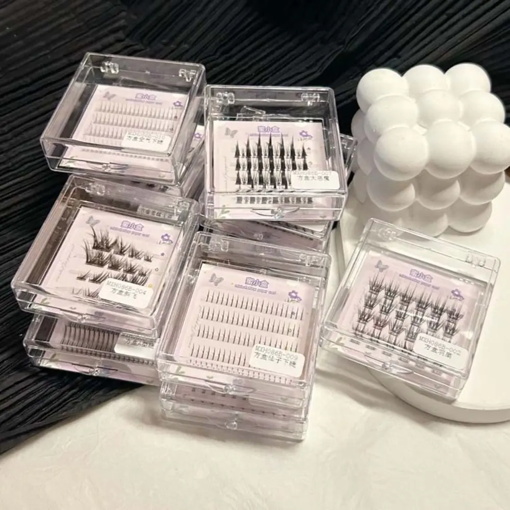 Драматический объем накладные ресницы искусственное волокно 3D одиночный