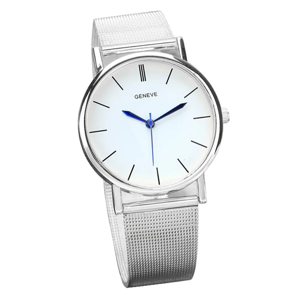 

36mm Watches for Men 36mm Watches Geneve Women's Fashion Watch Stainless Steel Band Quartz 36mm Watches for Men 36mm Watches