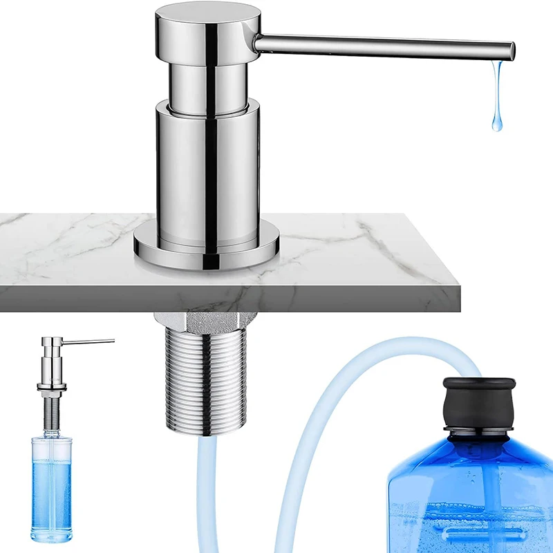 Дозатор жидкого мыла 500 мл/350 мл из нержавеющей стали