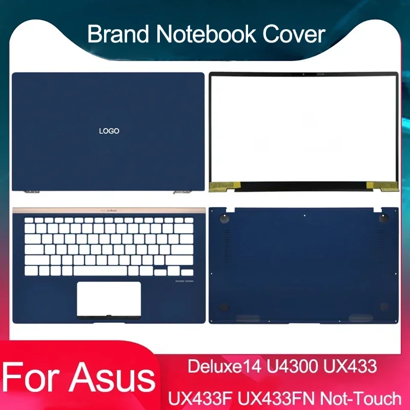 Для ASUS Deluxe14 U4300 UX433 UX433F UX433FN ноутбука ЖК-задняя крышка/передняя