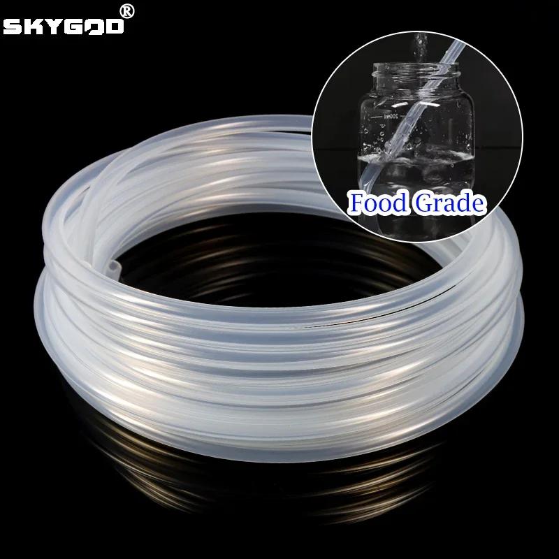 

Прозрачный пищевой силиконовый шланг