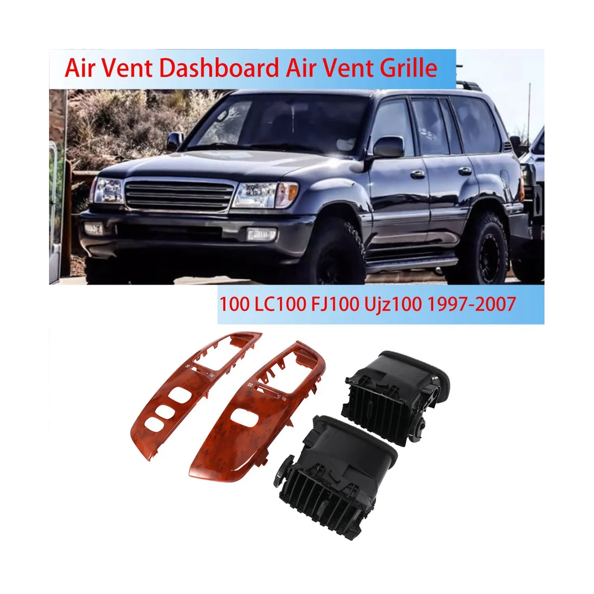 Автомобильная внутренняя панель LHD для приборной панели с вентиляционным