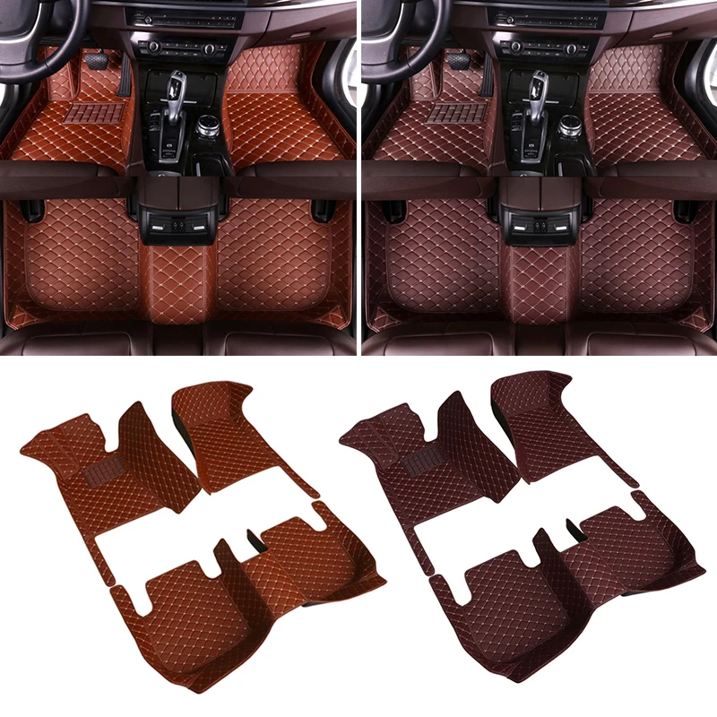 

8 Colors Fully Surrounded Waterproof Car Mats, Car Interior Accessories