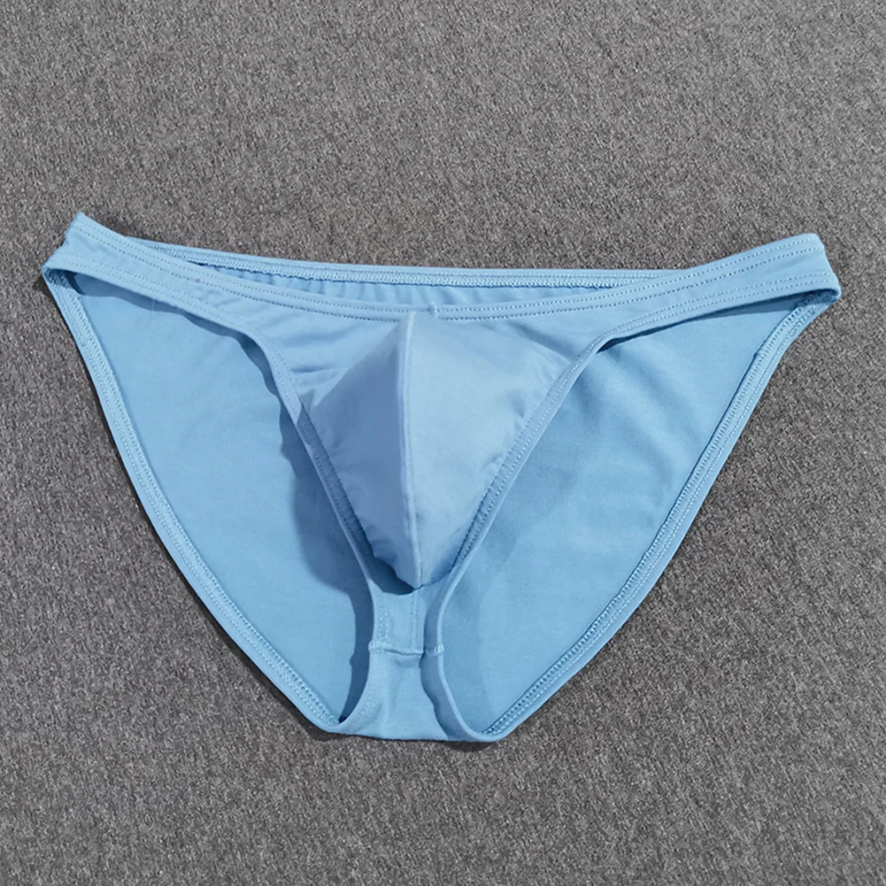 

Mens Sexy Briefs Bulge Pouch Underwear Soft Cotton Panties Male Breathable Udnerpants Lingerie Panty Low Rise Bikini Trunks