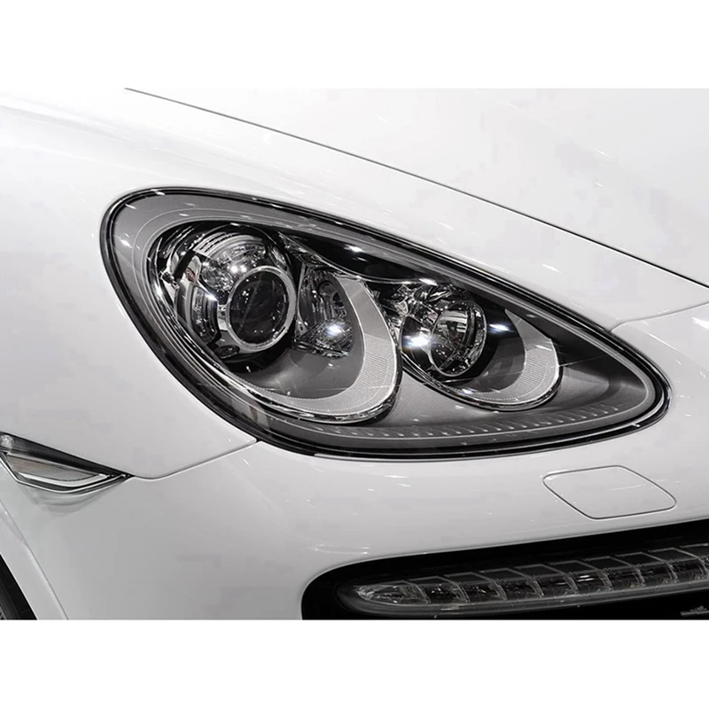 2 шт. накладки на правую фару Porsche Cayenne 2010 2011 2012 2013 2014 |