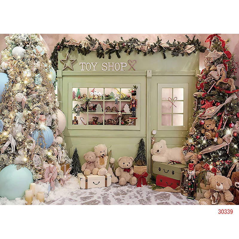 Рождественский фон для фотосъемки