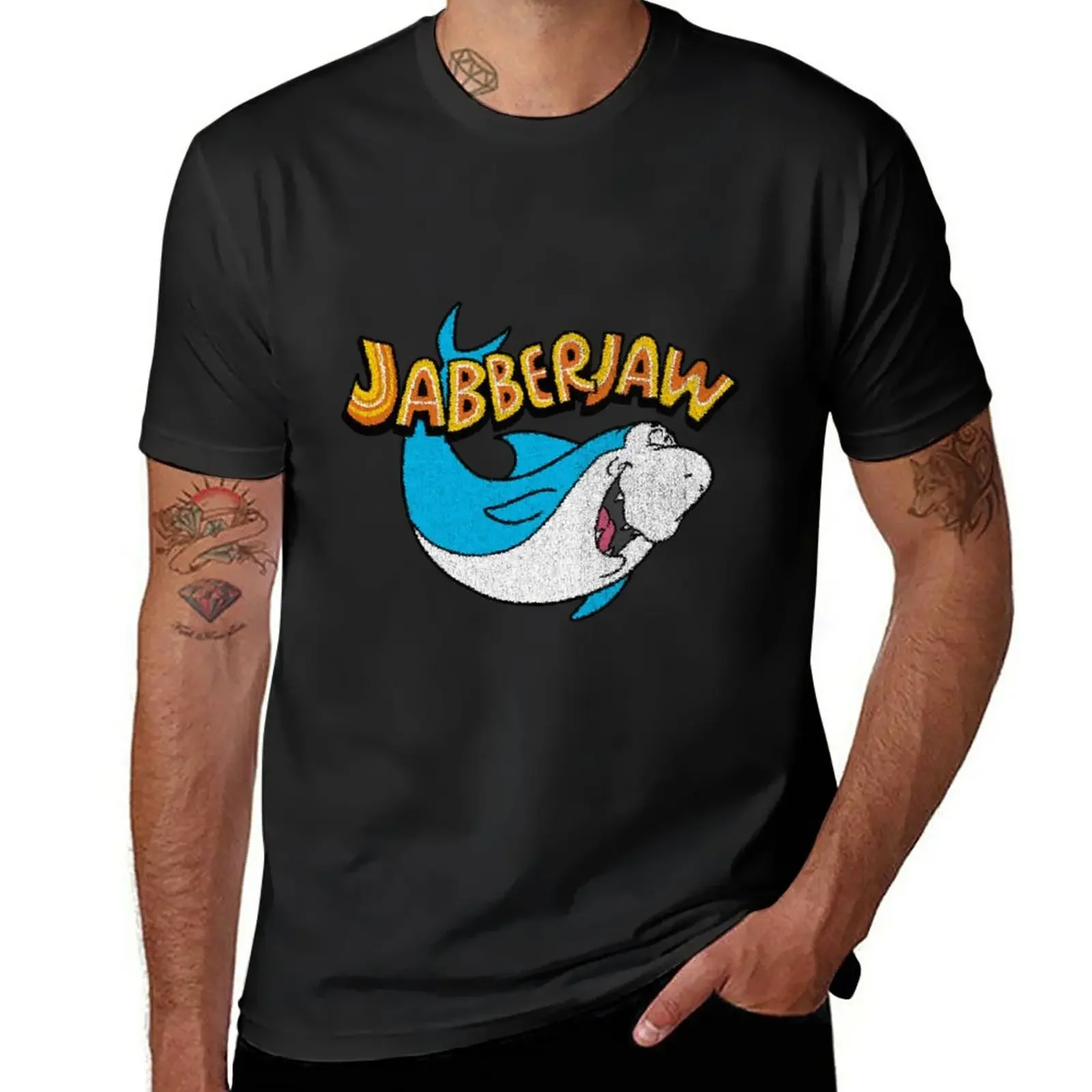 Новая футболка Jabberjaw винтажные футболки Графические Топы мужские