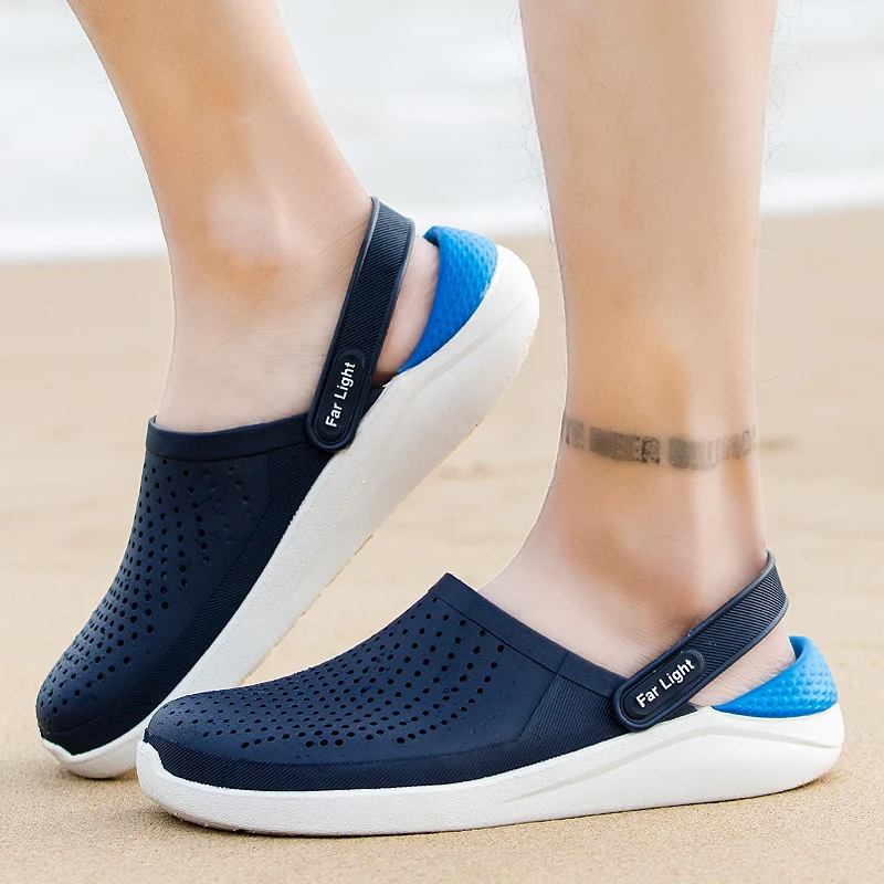 

Voor Strand Sport Vrouwen Mannen Slip-On Schoenen Slippers Vrouwelijke Mannelijke Klompen Sandalen Water Muilezels Zapatos