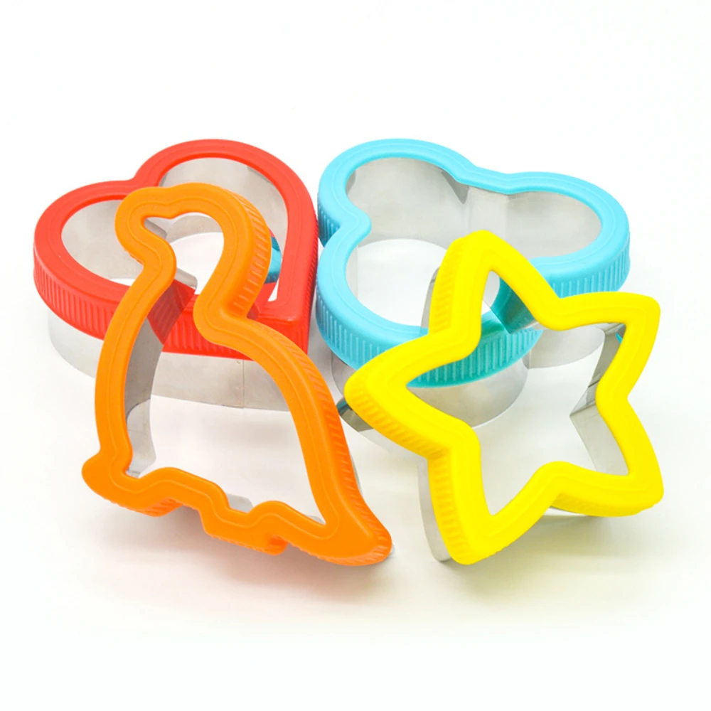 Набор сэндвич-резаков для детей металлические формочки печенья в форме животных