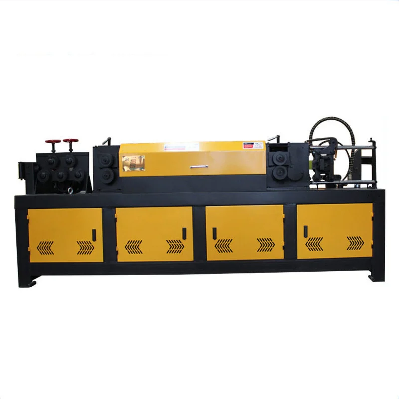 

14mm rebar straightening cutting machine coil straightening machine