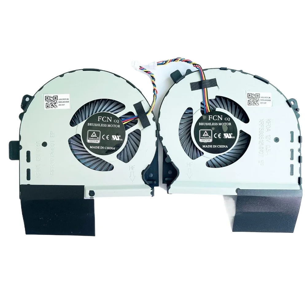 Фото Замена вентилятора охлаждения CPU/GPU для ASUS ROG Strix GL703 GL703GS GL703GM GL703GS-DS74 GL703GM-DS74 GL703GM-NS73 Series 12V №1