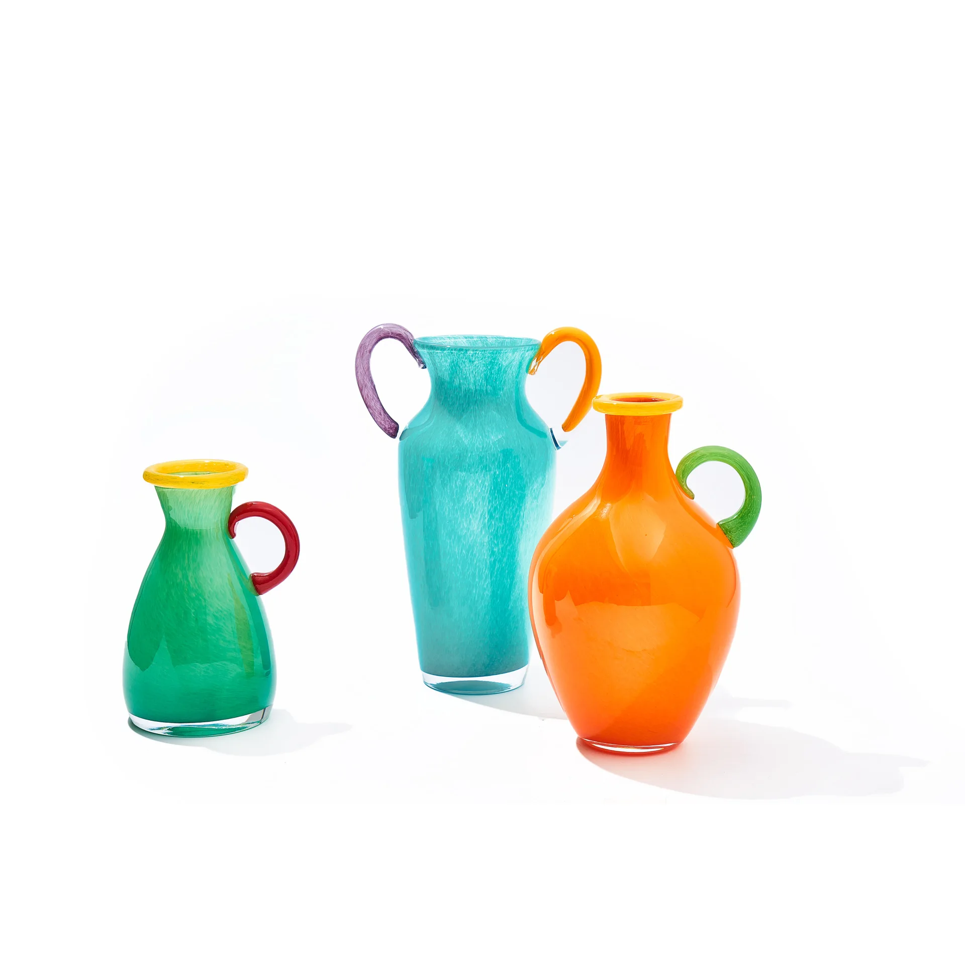 Витражная ваза винтажная бинауральная ручка цветочная композиция аксессуары