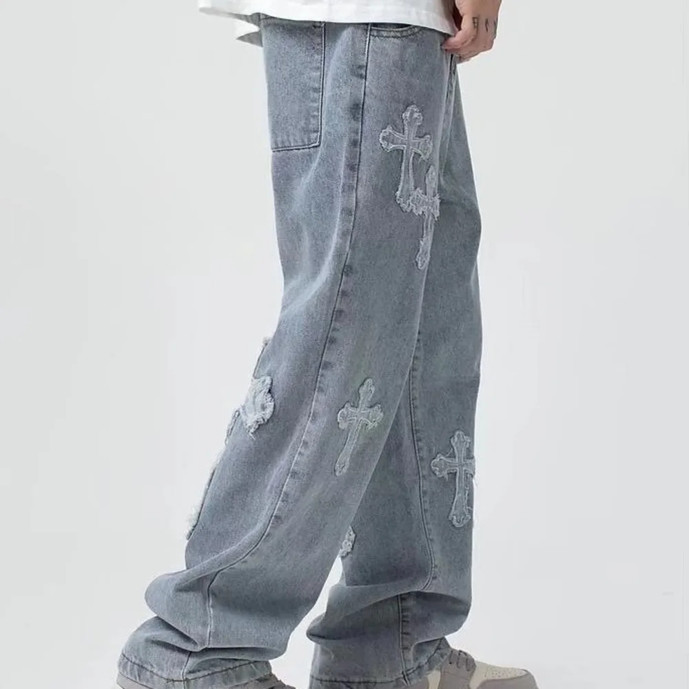 

Feynzz Women Pant Woman Jeans High Waist Denim Pants Wide Leg Denim Clothing Blue Jeans Vintage Quality Fashion Straight Pants