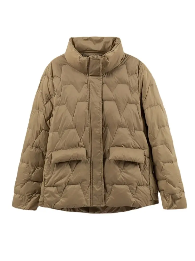 New Women Casual Style Down Jacket White Duck Down Jackets Spring Autumn Coats And Parkas Female Outwear