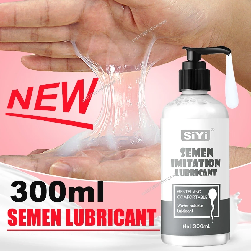 

Anal Lube 300ml Semen Lubricant Water Based Lubrication Woman Vagina Gel Men Gay Couples Sex Games Sexy Toys Oil Intimate Goods