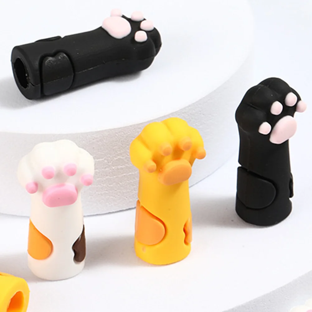 

Clippers Nail Scissorss Silicone Protective Cuticle Nipper Cat Paw Manicure Tweezers Protector