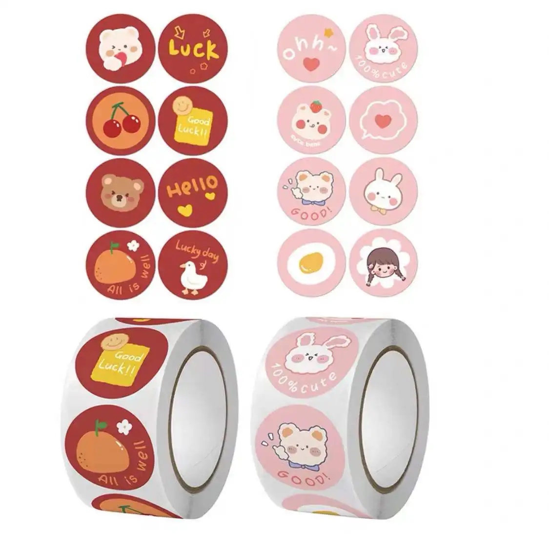 

Детская Наклейка для класса, офисные принадлежности, милые наклейки с мультяшными персонажами и животными для награды, этикетки, скрапбуки...