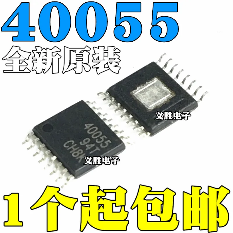 

Новый и оригинальный TPS40055PWPR TPS40055 40055 TSSOP16 чип управления питанием, стабилизатор большого тока, IC чип