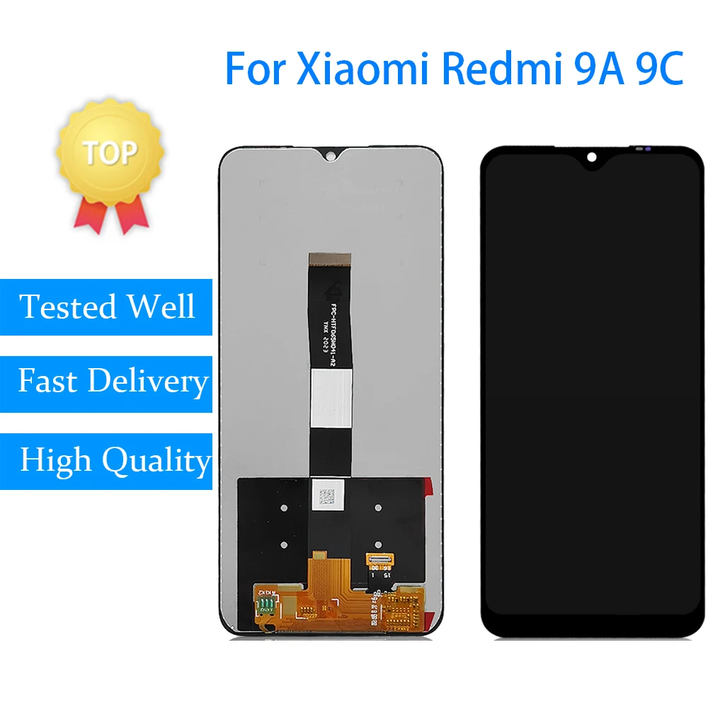 

Original Display For Xiaomi Redmi 9A 9C LCD Display Screen Touch Digitizer Assembly Repair Parts For Redmi 9A LCD Display Panel