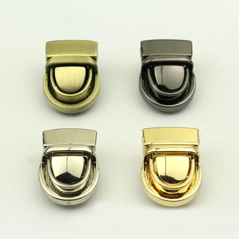 

10 шт., металлические защелки для сумок, портфелей