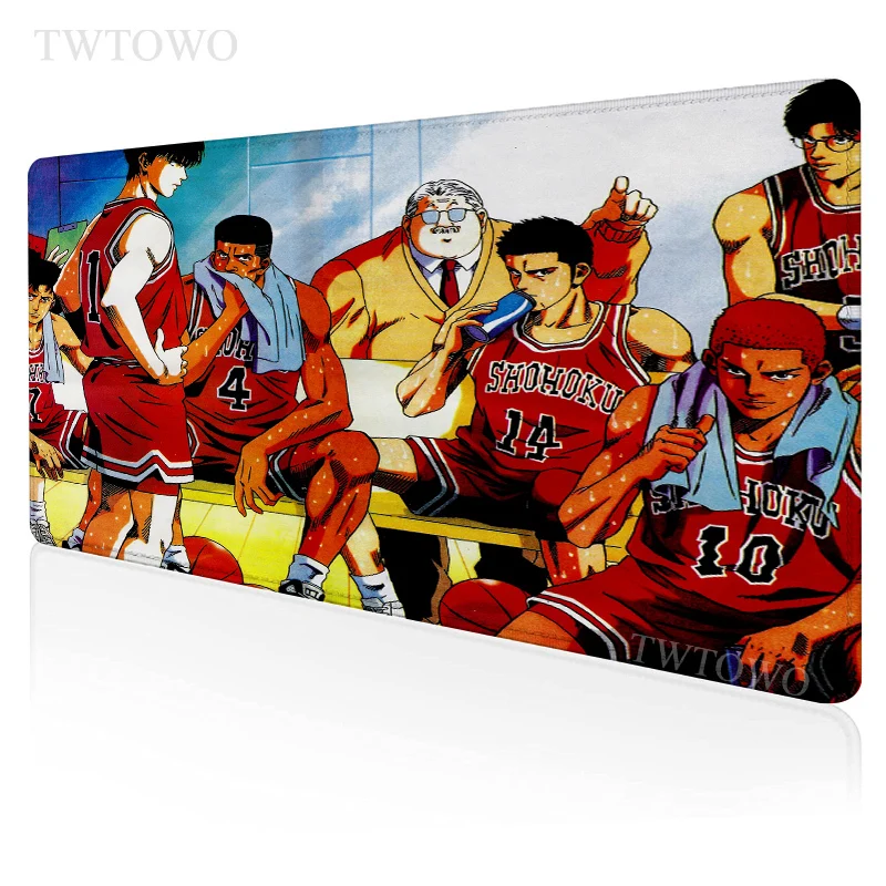 

Anime Slam Dunk Mouse Pad Gaming XL New Computer Mousepad XXL Mouse Mat Anti Slip Carpet Office Laptop Desktop Mouse Pad