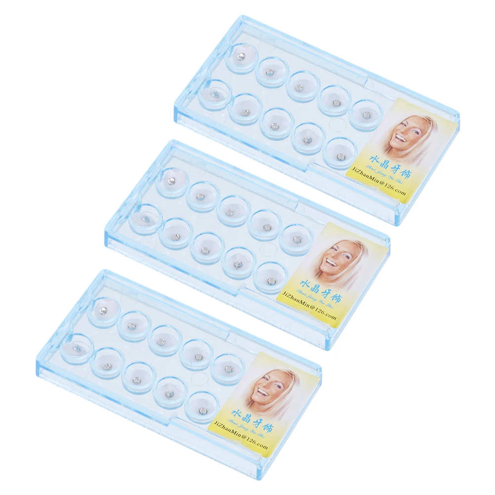 

30 шт., блестящие алмазные зубья