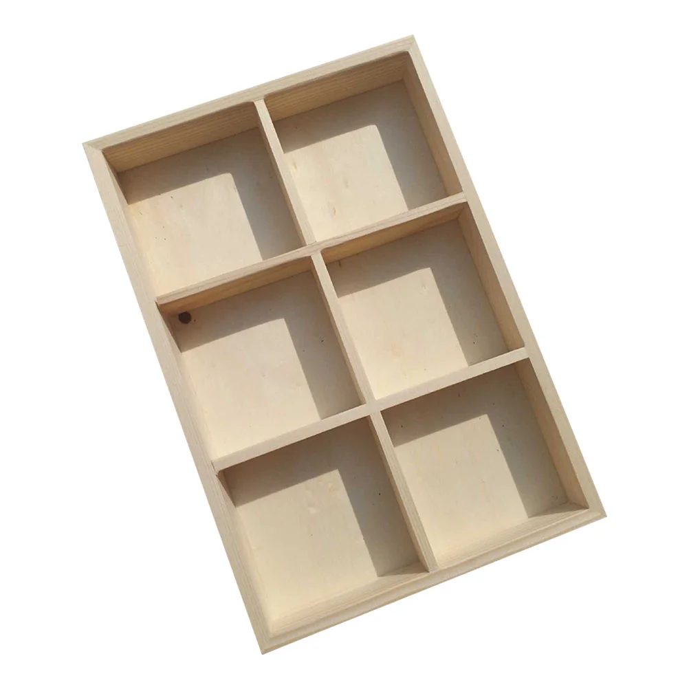 

Box Pigment Wooden Storage Painting Container Organizer Holder Empty Stick Case Tool Cabinet Parts Model Bottle Ink Rack