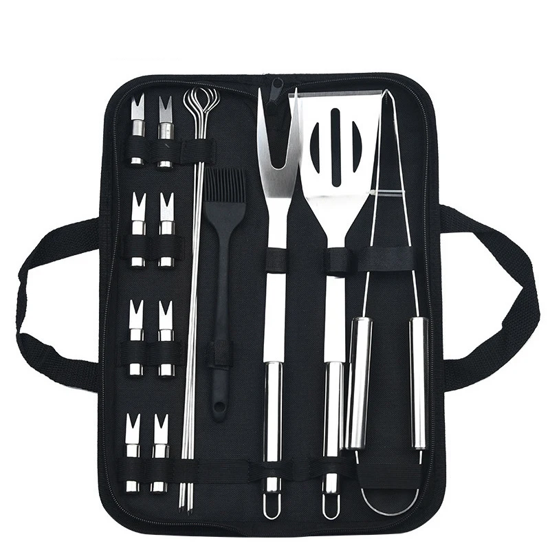 

Stainless Steel Grill Set BBQ Combination Tool Outdoor BBQ BBQ Set Grill Set