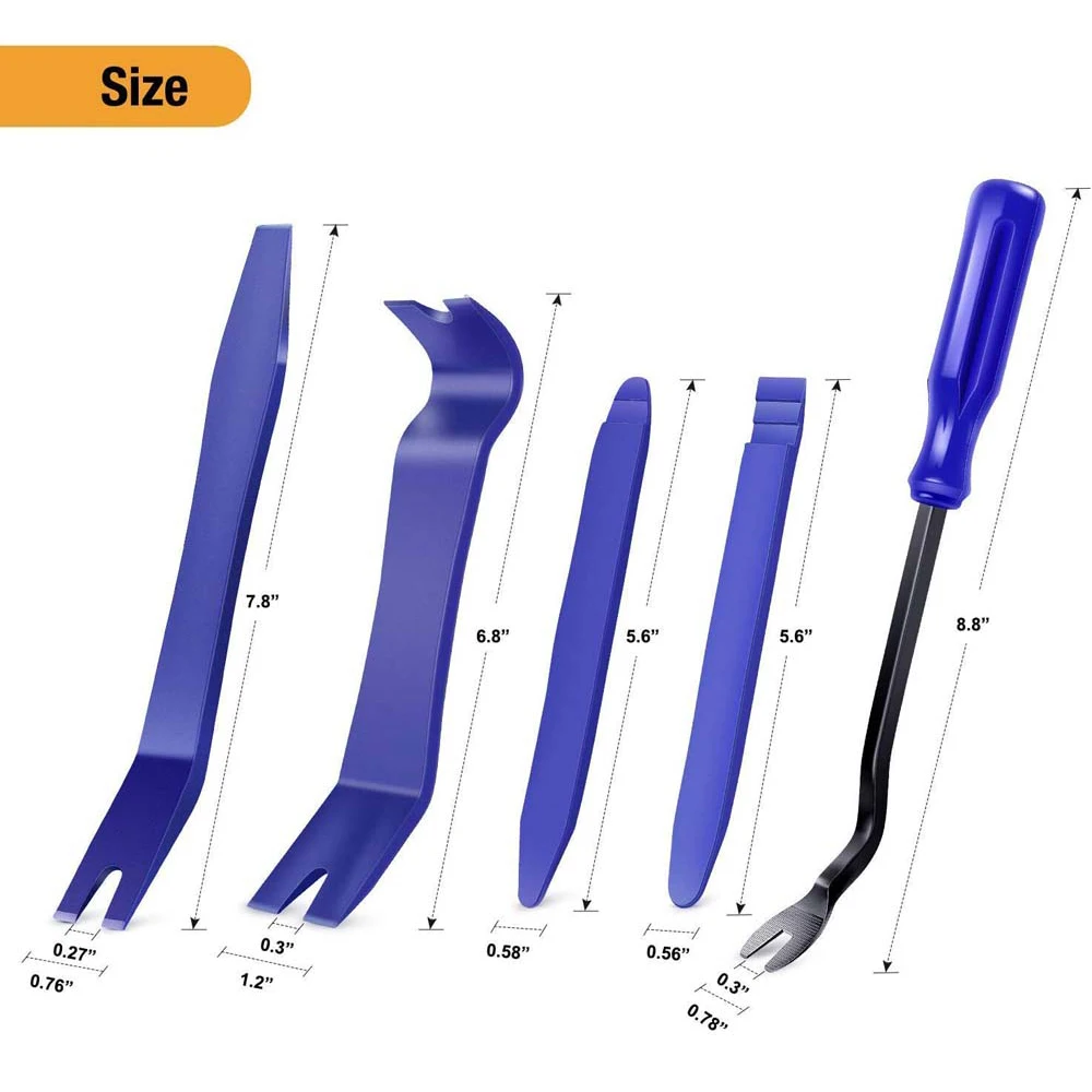 Новый инструмент для снятия обшивки автомобильной двери комплекты инструментов