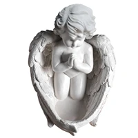 angel candle holder resin angel collection figurine candle stand angel statue decorative home wedding christmas church