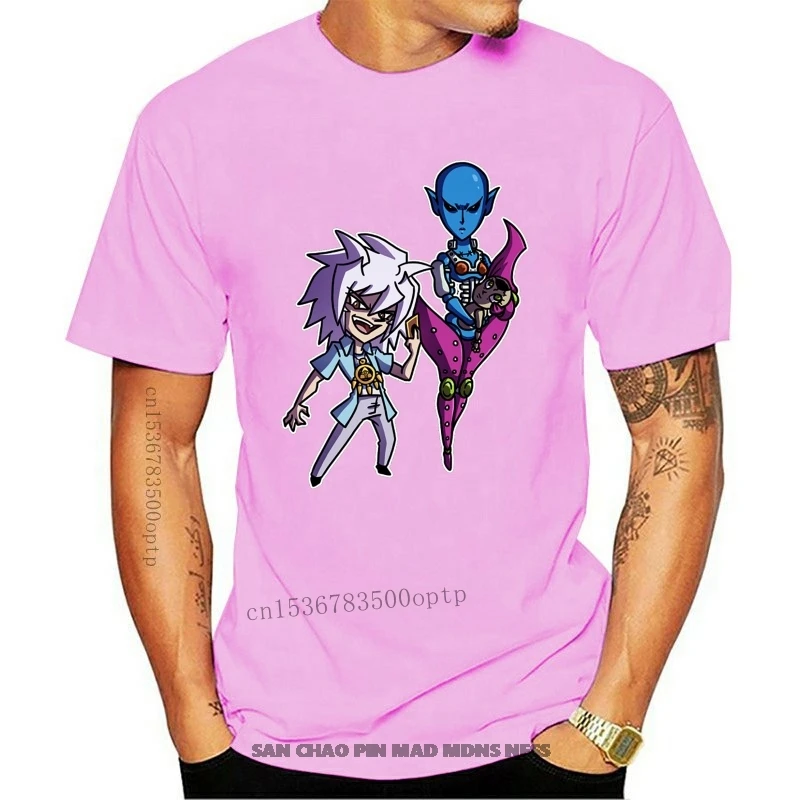 

Men tshirt Short sleeve Yugioh ACE Bakura + Dark Necrofear Yugioh T Shirt tee tops Women t-shirt