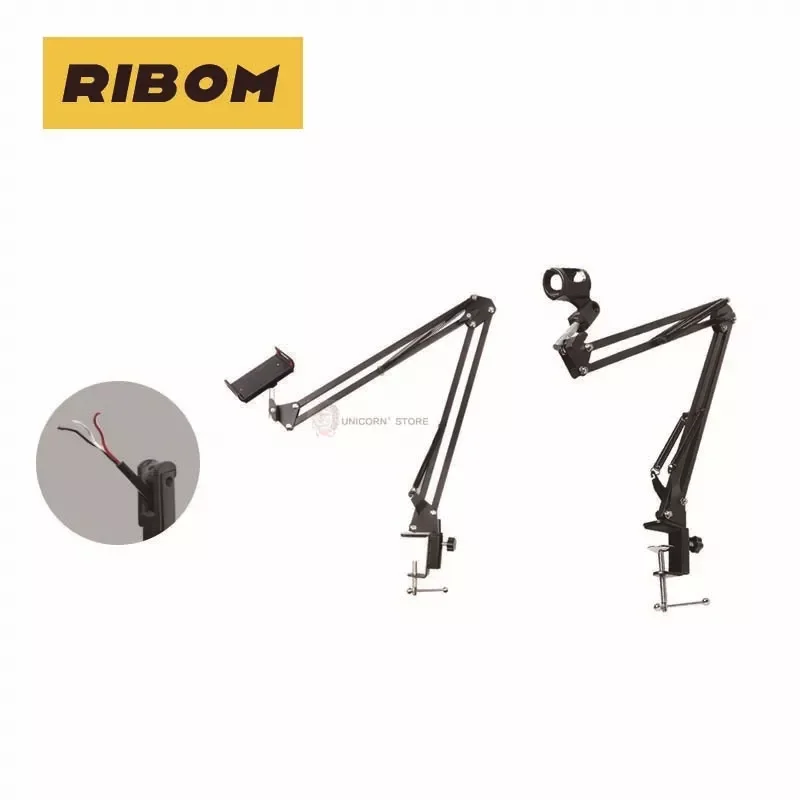 

2023NEW 35 Cantilever Bracket Folding Table Lamp Holder Long Arm Mobile Bracket Microphone Microphone Tablet Lazy