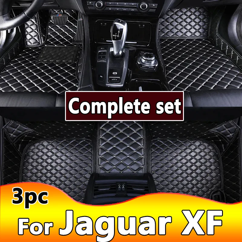 

Автомобильные коврики для Jaguar XF X250 2008 ~ 2015, коврик, прочный кожаный коврик, автомобильные противогрязные накладки, детали интерьера, автомобильные аксессуары