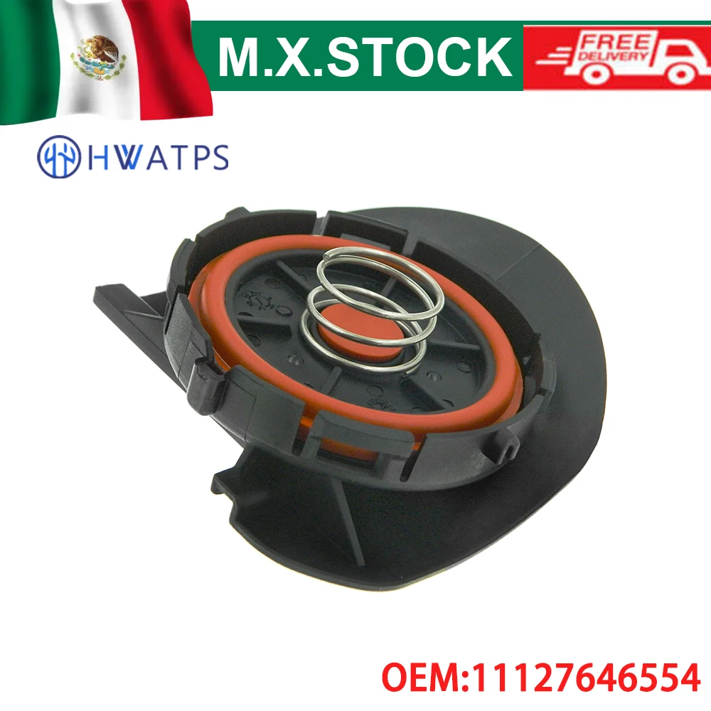 

11127646554 PCV Valve Cover Repair Kit Valve Cap With Membrane Car Accessories For Peugeot 207 EP6 VTI Citroen MINI Cooper N12